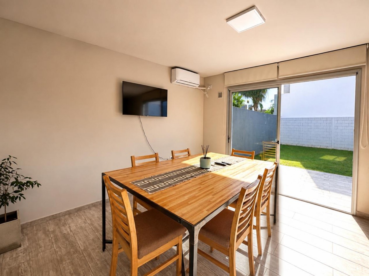 Venta Duplex 3 Dorm. Chacra del Norte Amoblado - Apta Credito
